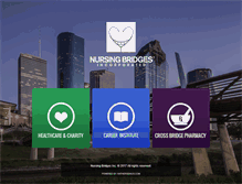 Tablet Screenshot of nursingbridges.com